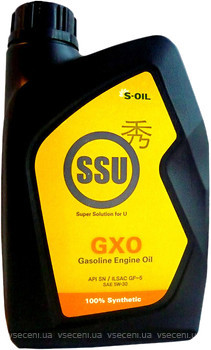 Фото S-Oil SSU GXO 5W-30 1 л