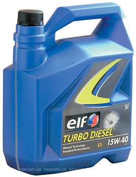 Фото Elf Turbo Diesel 15W40 5 л