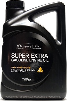 Фото Mobis Hyundai/KIA Super Extra Gasoline (05100-00410) 5W-30 4 л
