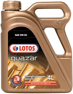Фото Lotos Quazar C4 SAE 5W-30 4 л