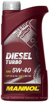 Фото Mannol 7904 DIESEL TURBO 5W-40 1 л (MN7904-1)