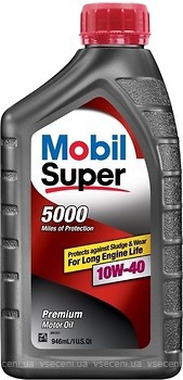 Фото Mobil Super 5000 10W-40 0.946 л (98LM11)