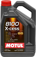 Фото Motul 8100 X-clean 5W-40 5 л (854151/102051)