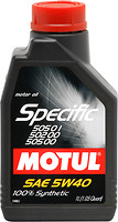 Фото Motul Specific 505 01 502 00 505 00 5W-40 1 л (842411/101573)