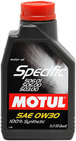 Фото Motul Specific 506.01-503.00-506.00 0W-30 1 л (824201/101169/106429)