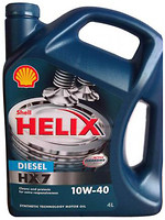 Фото Shell Helix Diesel HX7 10W-40 4 л (19122/4107454/550040428/550046310/550021836)