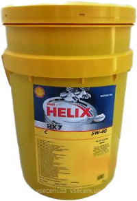Фото Shell Helix HX7 5W-40 20 л