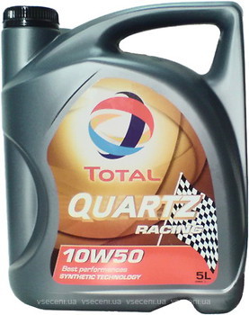 Фото Total Quartz Racing 10W-50 5 л (157104)