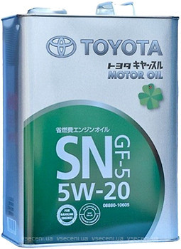 Фото Toyota SN GF-5 5W-20 (08880-10605) 4 л