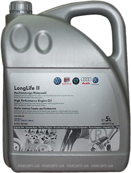 Фото VAG Longlife II SAE 0W-30 5 л (G 052 183 M4)