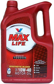 Фото Valvoline MaxLife 10W-40 5 л