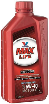 Фото Valvoline MaxLife Synthetic 5W-40 1 л