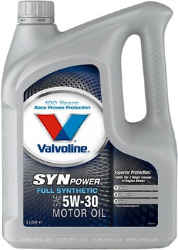 Фото Valvoline SynPower 5W-30 4 л