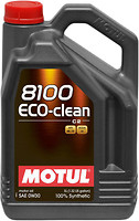 Фото Motul 8100 Eco-clean 0W-30 5 л (868051/102889)