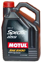 Фото Motul Specific 229.51 5W-30 5 л (842651/101590)