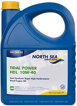 Фото North Sea Lubricants Tidal Power HDX 10W-40 5 л