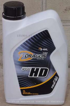 Фото S-Oil Dragon Gear HD 75W-90 1 л