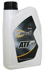 Фото S-Oil Dragon ATF Dexron III 1 л