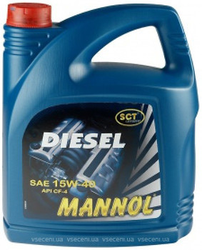 Фото Mannol DIESEL 15W-40 5 л