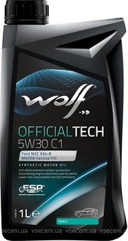 Фото Wolf Official Tech 5W-30 C1 1 л