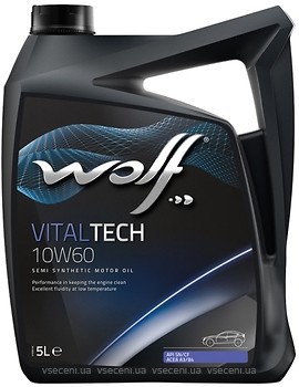 Фото Wolf VitalTech 10W-60 5 л