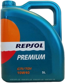 Фото Repsol Premium GTI/TDI 10W-40 5 л