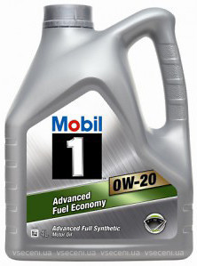 Фото Mobil 1 Advanced Fuel Economy 0W-20 4 л (152559/152043/4107648447)