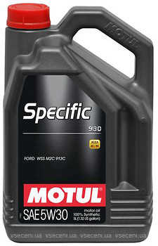 Фото Motul Specific 913D 5W-30 5 л (856351/104560)