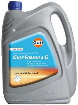 Фото Gulf Formula G 5W-30 4 л