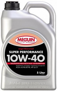 Фото Meguin Super Performance 10W-40 5 л