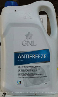 Фото GNL Antifreeze G11 Blue 10 кг