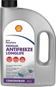 Фото Shell Premium Longlife Concentrate 4 л