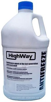 Фото HighWay Antifreeze G11 Long Life Blue 3.78 л