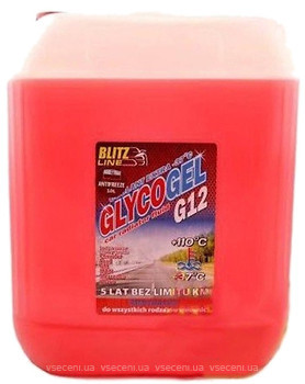 Фото Blitz Line Glycogel G12 Ready-mix -37C червоний 10 л