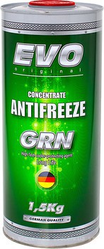 Фото EVO Lubricants Antifreeze GRN Concentrate Green 1.5 кг