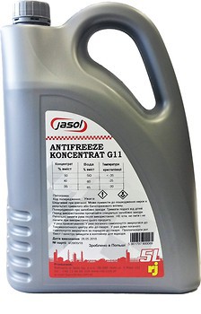 Фото Jasol Antifreeze G11 Koncentrat Blue 5 л