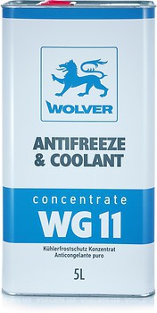 Фото Wolver Antifreeze & Coolant WG11 Ready To Use 5 л