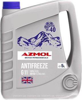 Фото Azmol Antifreeze G11 Blue 5 л