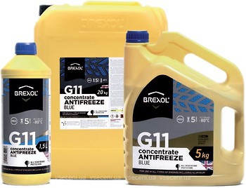 Фото Brexol Antifreeze Concentrate G11 -80°C Blue 10 кг