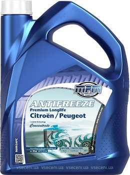 Фото MPM Antifreeze Premium Longlife Concentrate Citroen/Peugeot 5 л (86005APC)