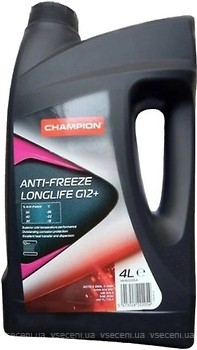 Фото Champion Antifreeze Longlife Concentrate G12+ 4 л (8222054)