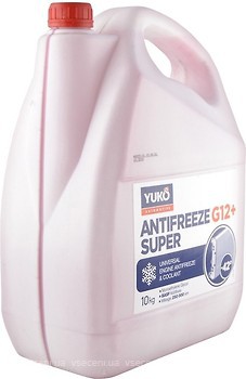 Фото Yuko Antifreeze -40 Super G12+ Red 10 л