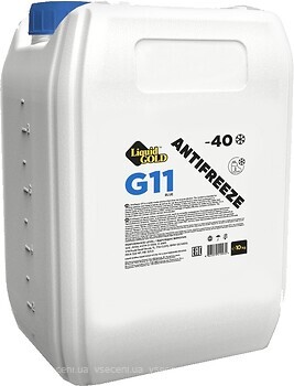 Фото Liquid Gold Antifreeze G11 Ready to Use -40°C Blue 10 кг