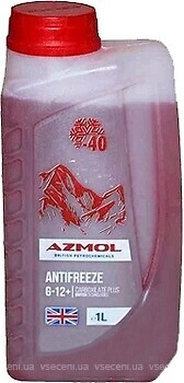 Фото Azmol Antifreeze G12++ Concentrate Red 1 л