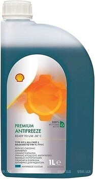 Фото Shell Premium 774C Ready To Use G11 C/P концентрат синьо-зелений 209 л