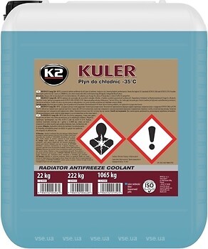 Фото K2 Kuler Long Life -35°C G11 20 кг (W406N)