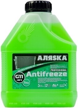 Фото Аляsка Antifreeze -30°C G11 Green 1 кг (48021373735/9007)