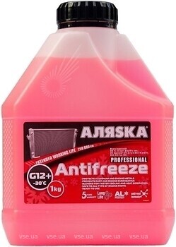 Фото Аляsка Antifreeze -30°C G12+ Red 1 кг (48021373732/9004)