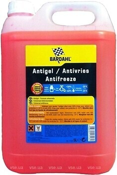 Фото Bardahl Red Antifreeze Antigel Rouge 7113R 5 л (47260)