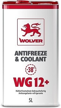 Фото Wolver Antifreeze & Coolant WG12+ Red 5 л